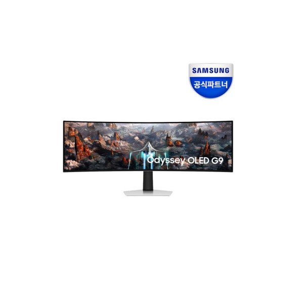 삼성전자 오디세이 OLED G9 49형 32:9 게이밍 모니터 S49CG934 G93SC 